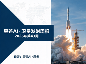 星芒AI·卫星发射周报 | 2026年第43周
